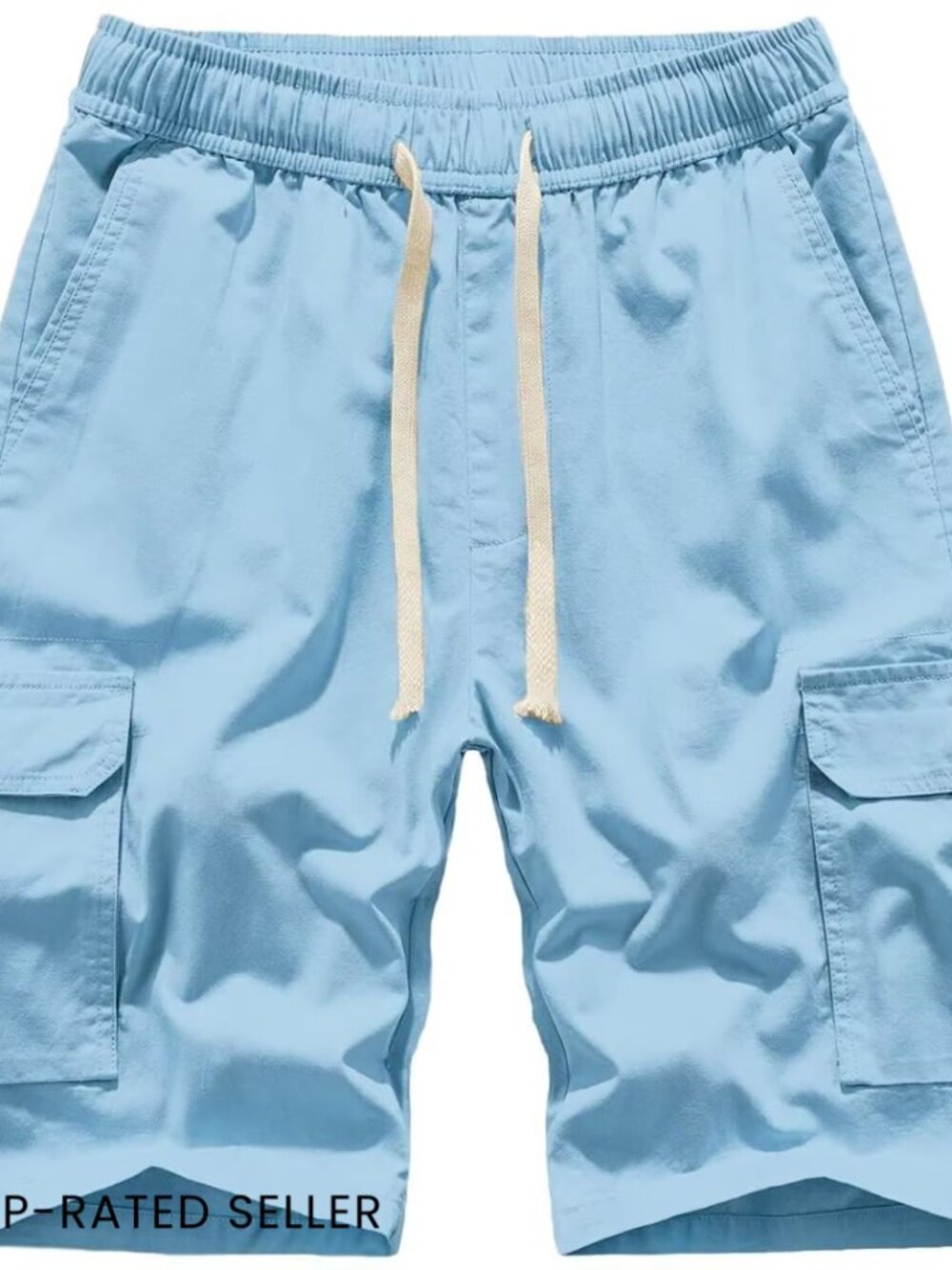 Cargo Hiking Shorts Women's Casual Drawstring Knee Length Outdoor Activewear